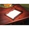Dacasso Chocolate Brown Leather Letter Tray AG-3401 - alternate 3